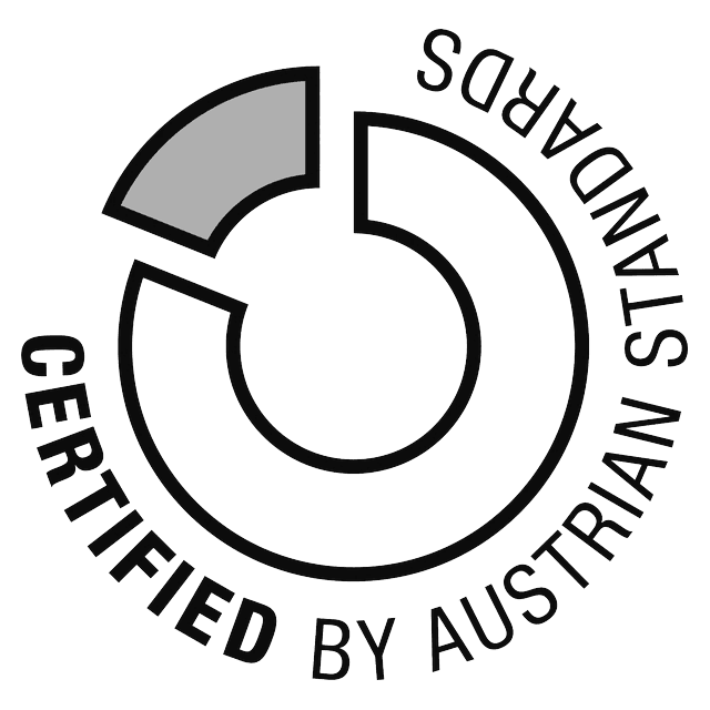 Certified by Austrian Standards
